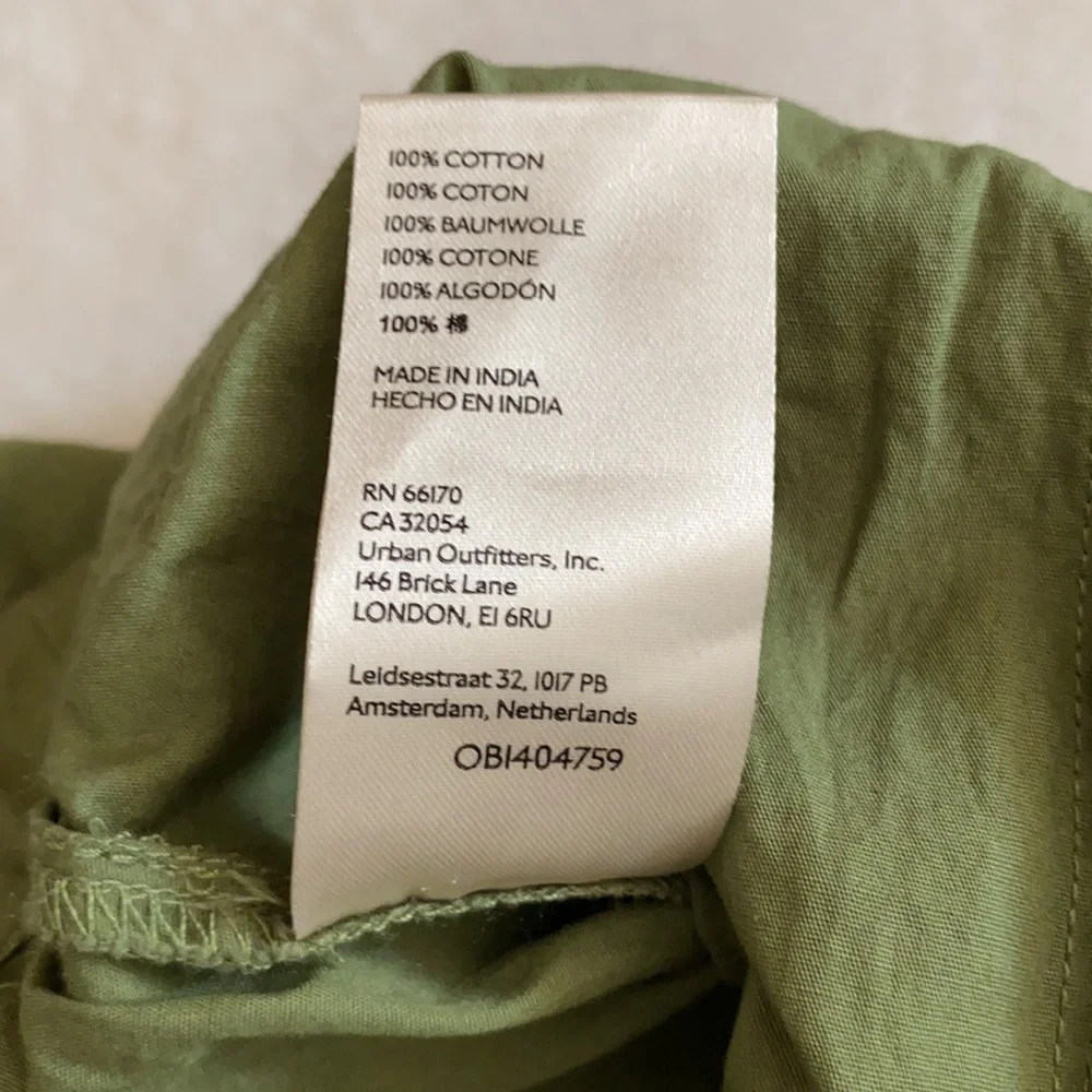 Free People | Menorca High Waist Wide Leg Cropped Pants Forest Glen Green (6) - Picture 10 of 16